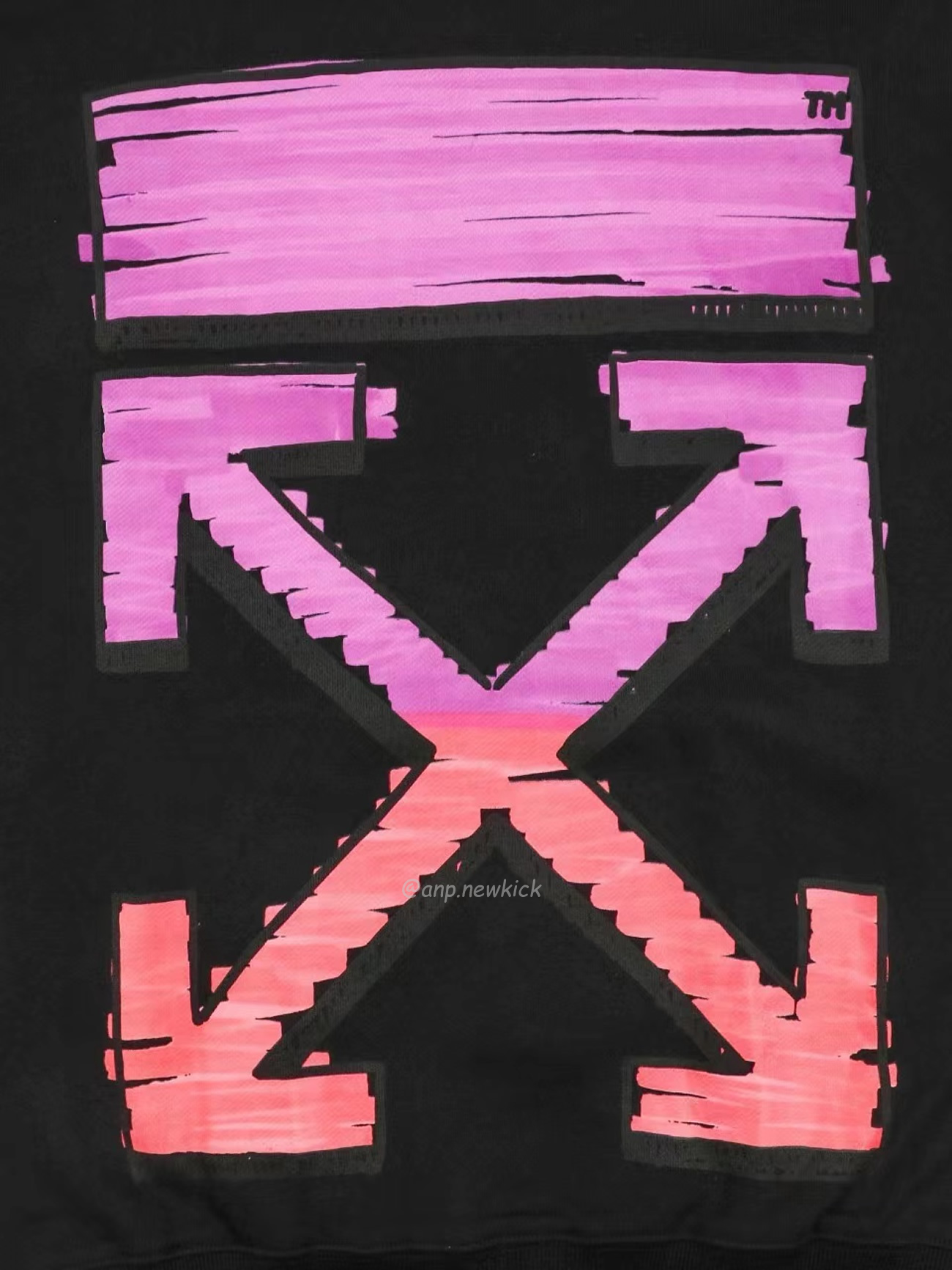 Off White Marker Hoodie Black Fuchsia Red Beige (20) - newkick.vip